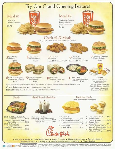 chick-fil-a davie fl|chick-fil-a davie south menu.